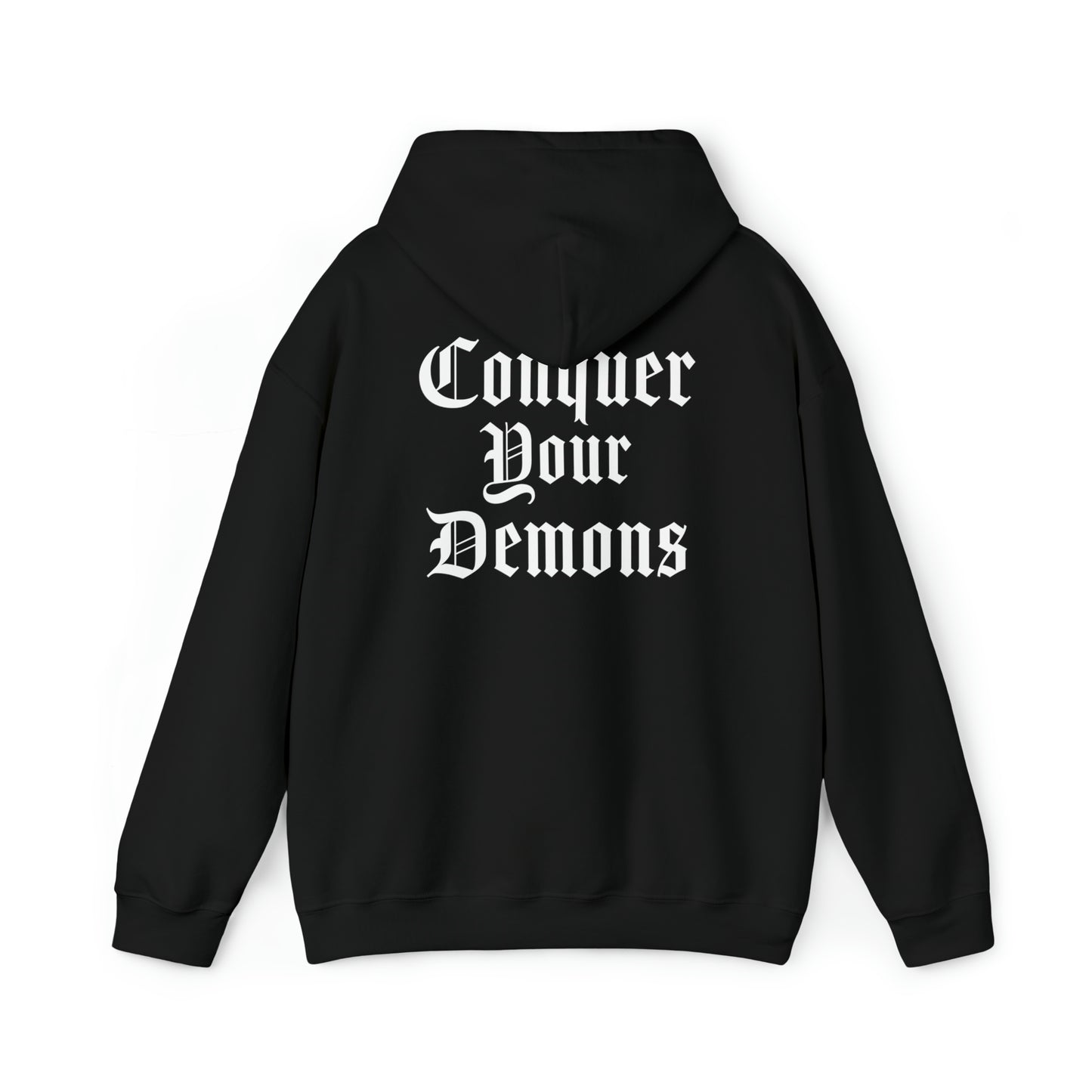 Conquer Your Demons Unisex Heavy Blend™ Hooded Sweatshirt